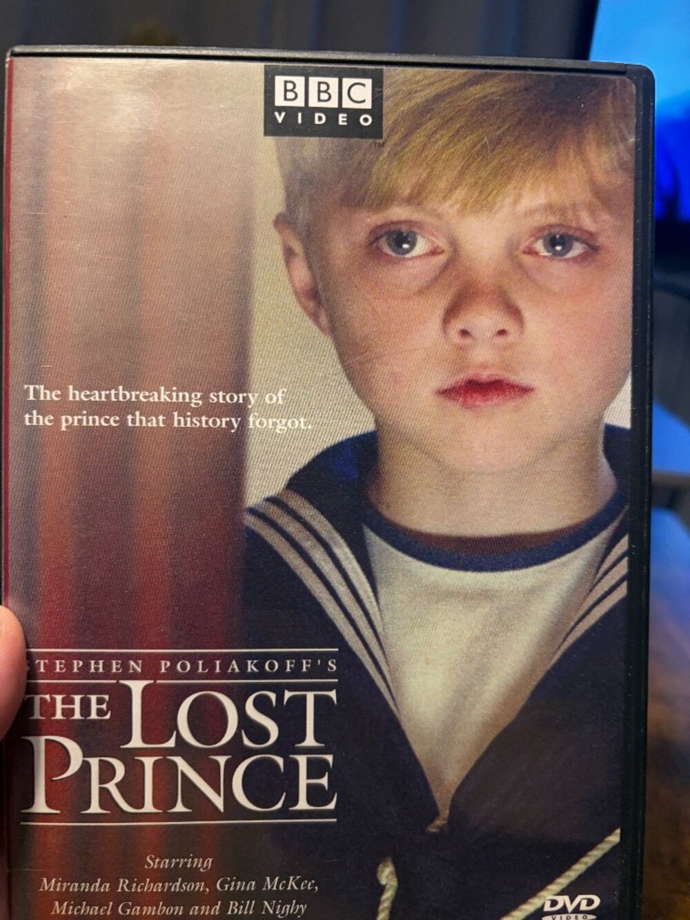 👑 THE LOST PRINCE BBC Mini-Series DVD: Royal History Drama Stephen Poliakoff